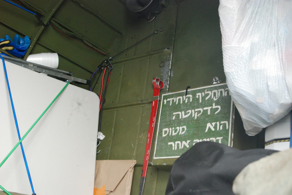 C-47 Betsy's Biscuit Bomber N47SJ Hebrew inscription Israeli Defence Force Prestwick 2019