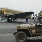Betsy's Biscuit Bomber with jeep at Prestwick May 25th 2019, D-Day Squadron