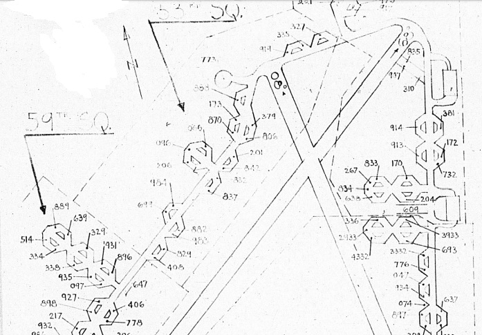 Barkston Heath dispersal diagram D-Day operation overlord 61st TCG Barkston Heath