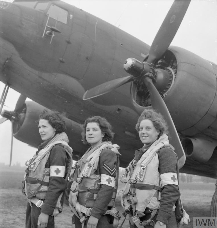 WAAF Nightingales Lydia Alford Myra Roberts Edna Birbeck 233 Squadron WAAF nursing auxiliaries