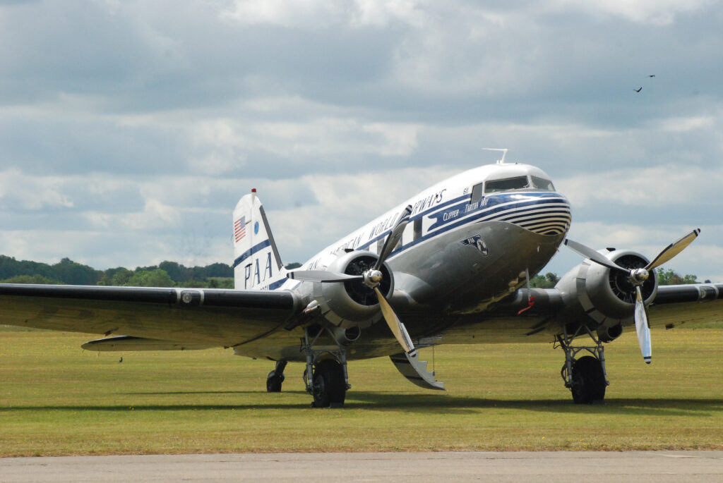 PMDG's DC-3 NC33611 Tabitha May D-Day Squadron Duxford June 5th 2019