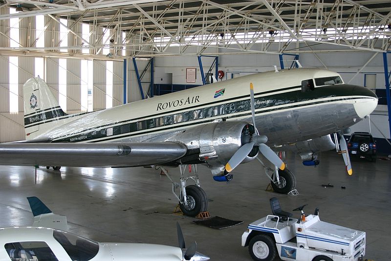 ZS-CRV G-AJRY Rovos Air Lanseria C-47 DC-3