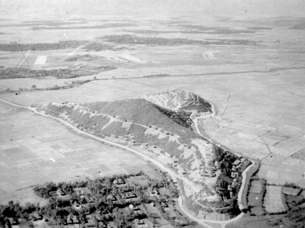 Aerial shot India from 233 Squadron Dakota 1945