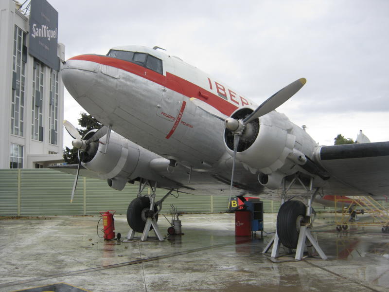 Malaga Air Museum EC-CPO EC-ABC Iberia Dakota