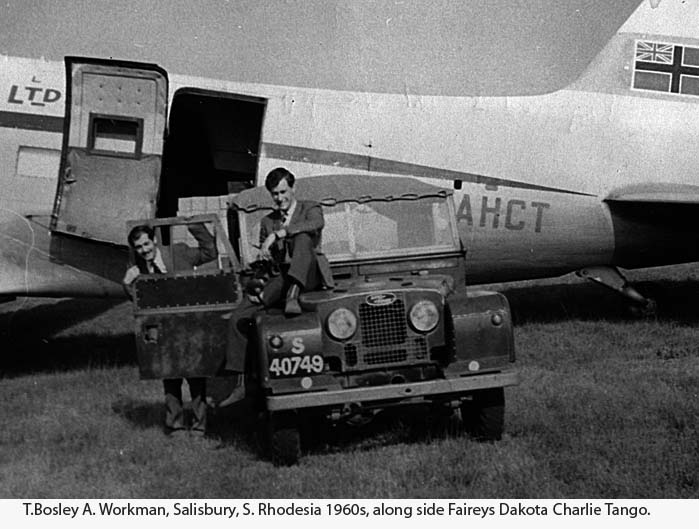G-AHCT, Salisbury, Southern Rhodesia, Fairey Survey