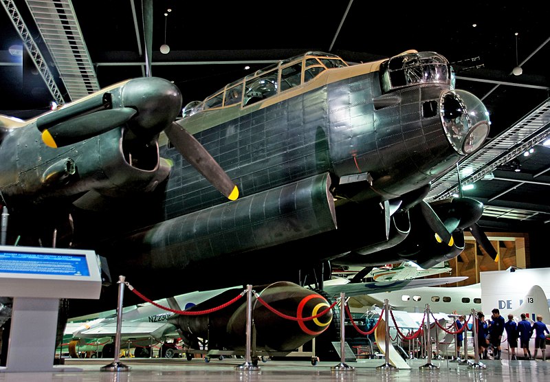 Lancaster WU 13 in New Zealand Aeronavale