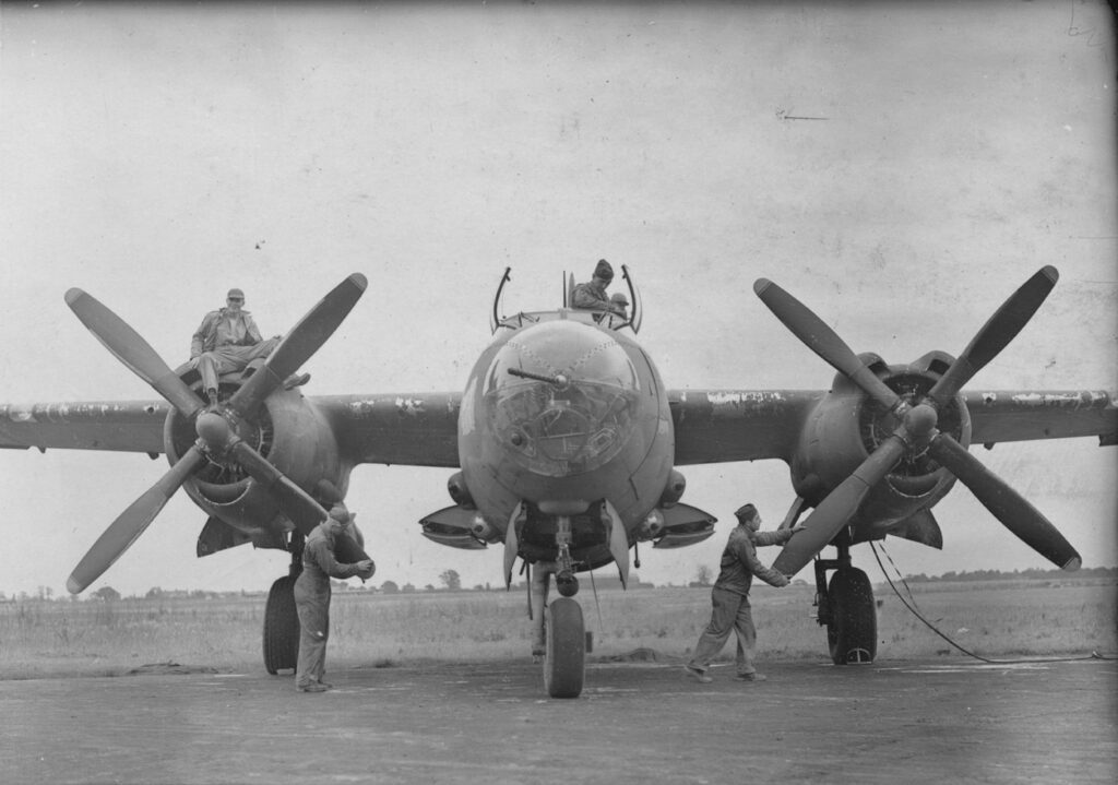 Martin B-26 Marauder Buffalo Girl of 323rd Bomb Group Earls Colne