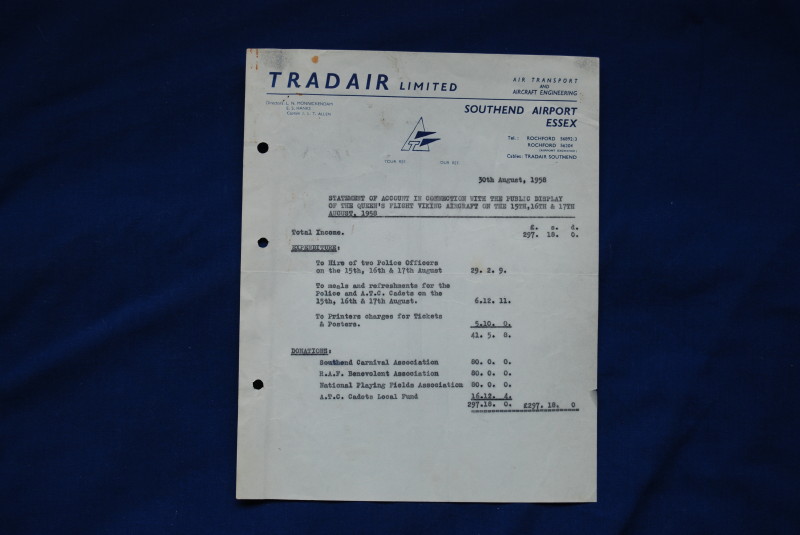Tradair ex-Queens Flight Vikings 1962 Channel Airways