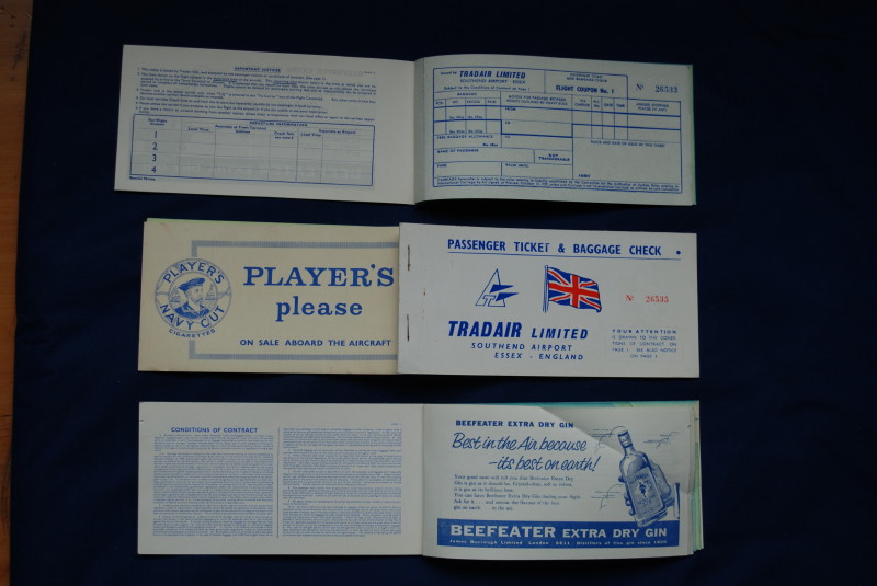 Tradair tickets Channel Airways
