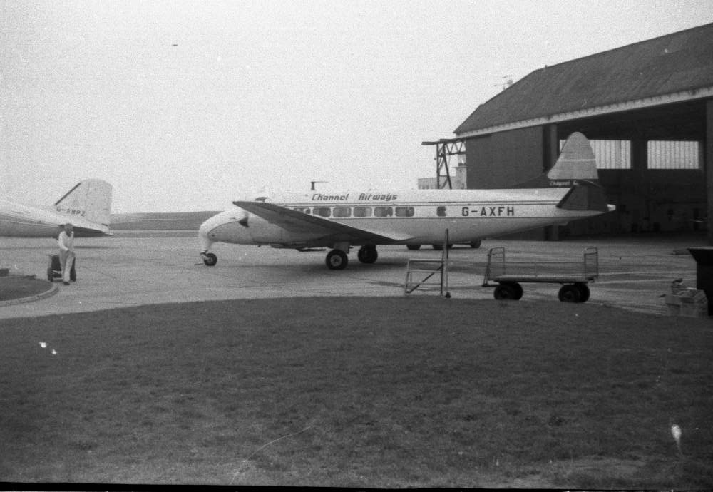 Channel Airways DH Heron Norwich Airport