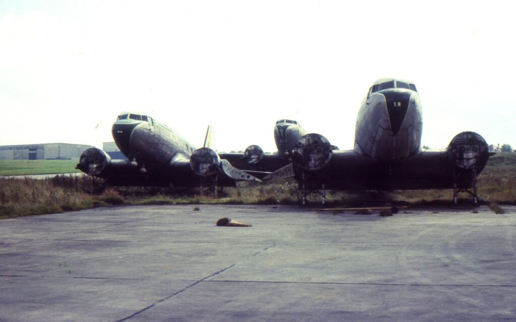 G-AJIB Channel Airways DC-3 Southend 1967
