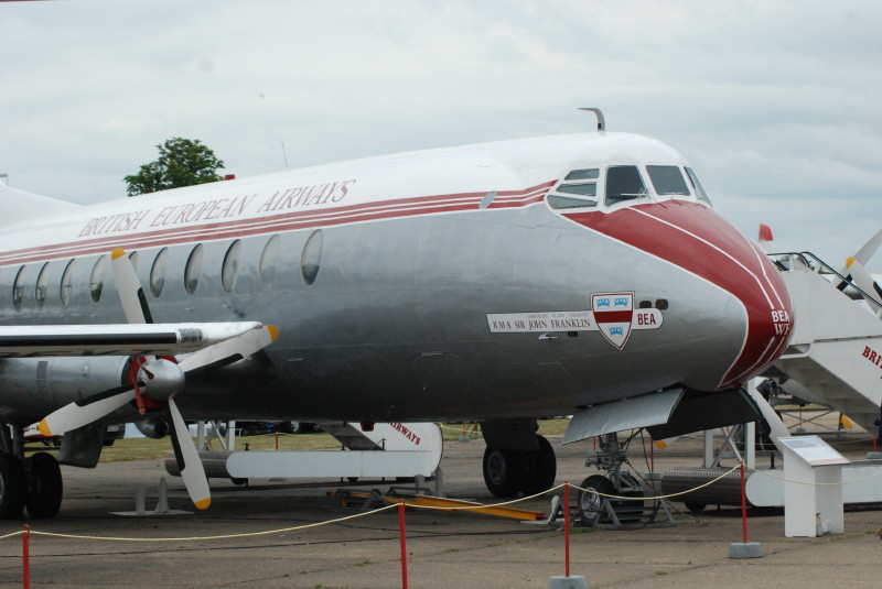 G-ALWF BEA Cambrian Channel Airways Duxford Liverpool