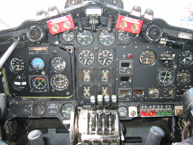 DH Heron instrument panel