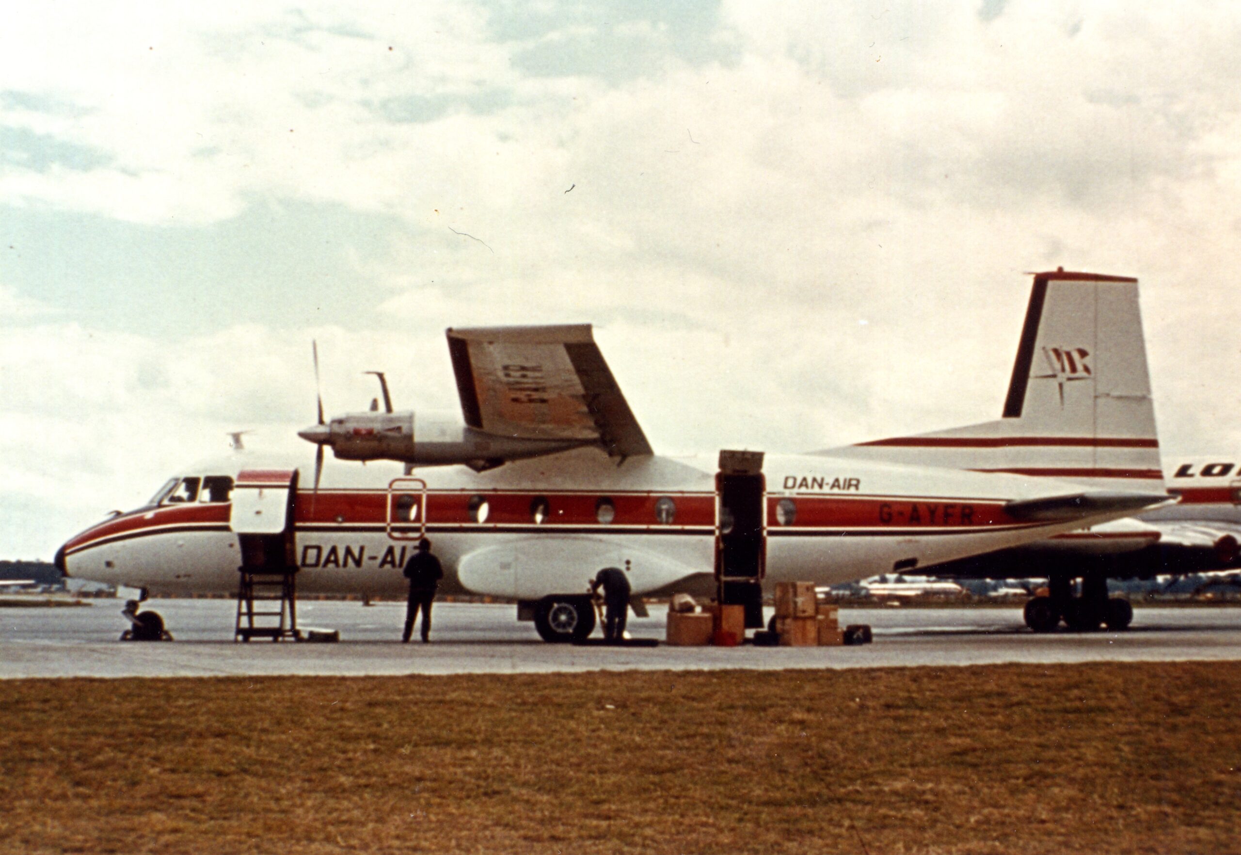 Dan Air Nord 262 G-AYFR