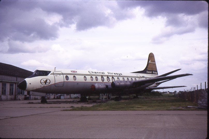 Channel 812 Viscount G-AVNJ at Southend