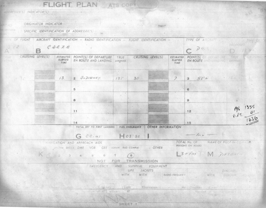 Channel Airways Dakota G-AGZB Isle of Wight crash May 1962