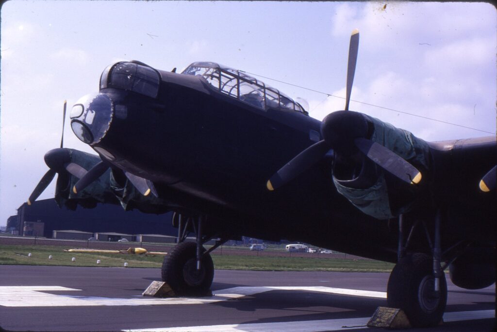NX611 Just Jane Lancaster Blackpool 13th May 1972 Reflectaire Neil Williams HAPS