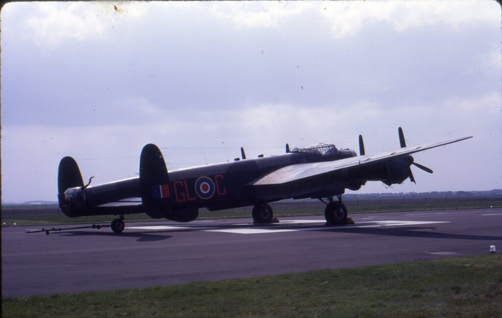 NX611 Just Jane Lancaster Blackpool 13th May 1972 Reflectaire Neil Williams HAPS