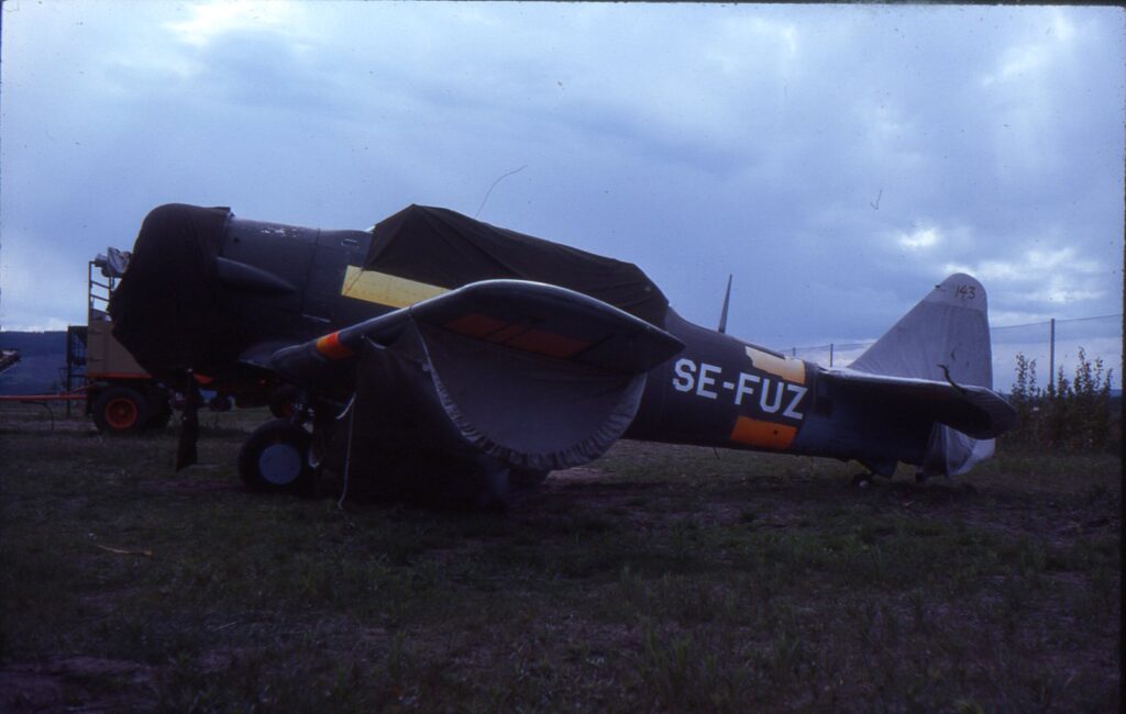 Harvard SE-FUZ seen in June 1976