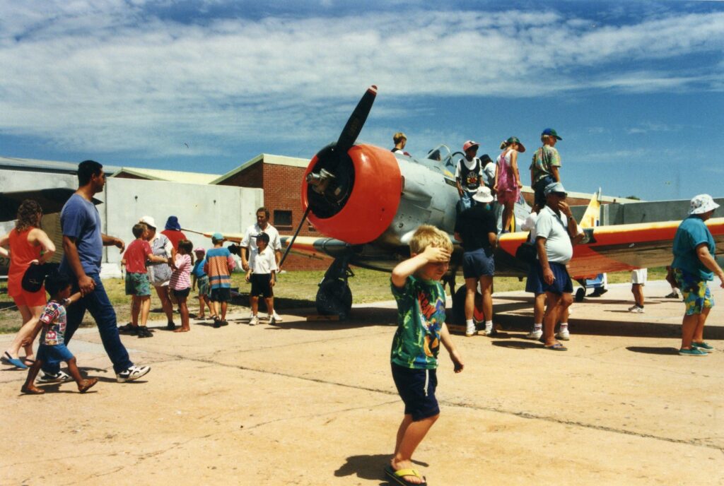 SAAF Harvard Ysterplaat 75th anniversary SAAF