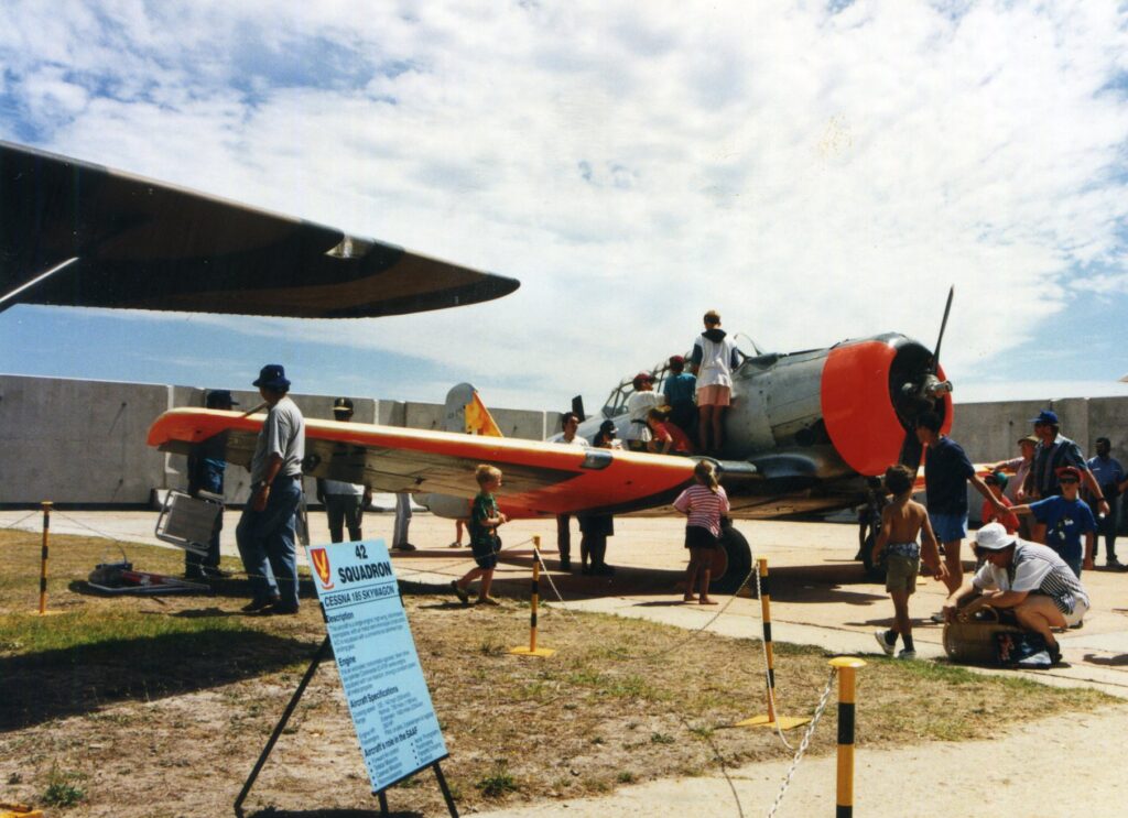 SAAF Harvard at Ysterplaat Air Base 1995