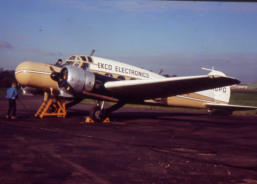 G-AGPG Anson C19 E.K.Cole Ekco Luton Airport Skyways Southend Air Museum Brenzett