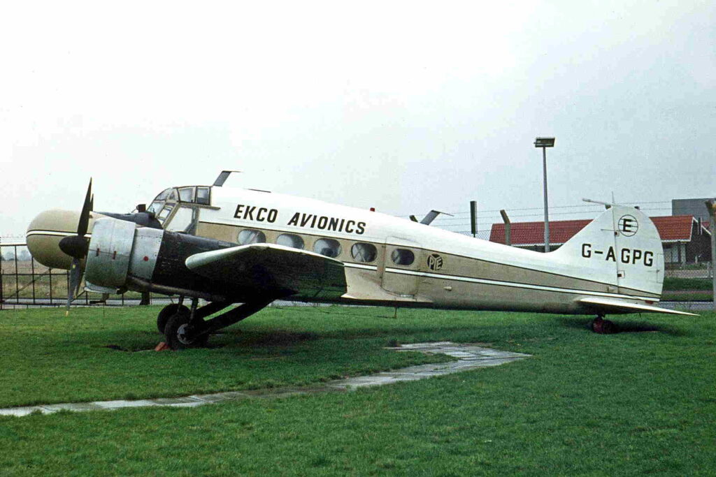 G-AGPG Anson C19 Series 2 Southend Air Museum Ekco Avionics Pye