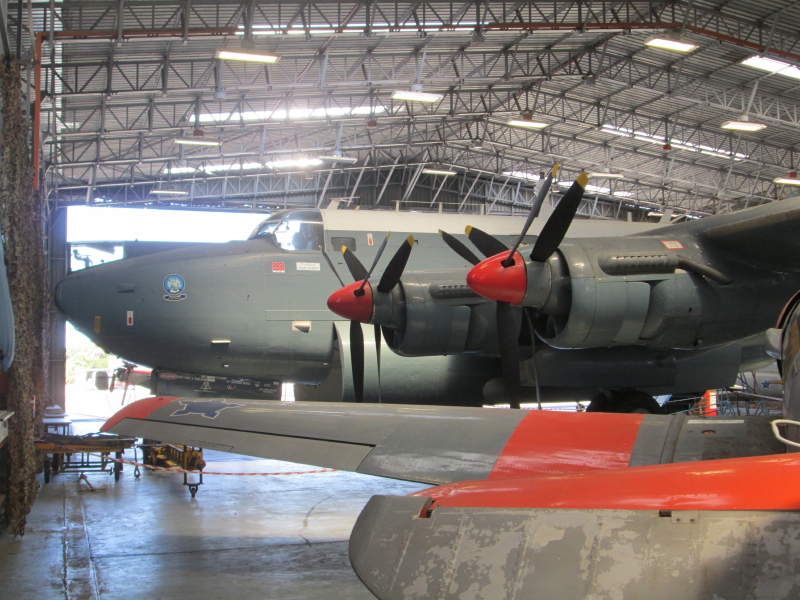 SAAF Shackleton 1722 at Ysterplaat January 2025