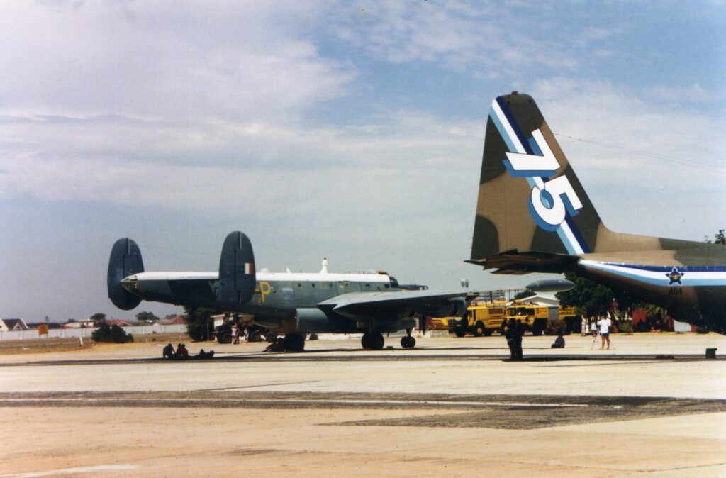 Shackleton 1722 at ysterplaat SAAF 75th anniversary display